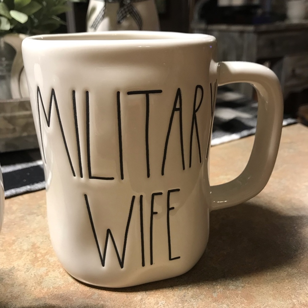 Rae Dunn Military Wife mug